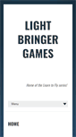 Mobile Screenshot of lightbringergames.com